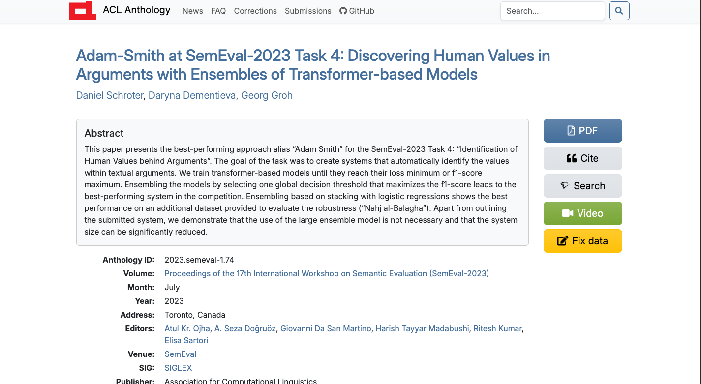 Human Value Detector